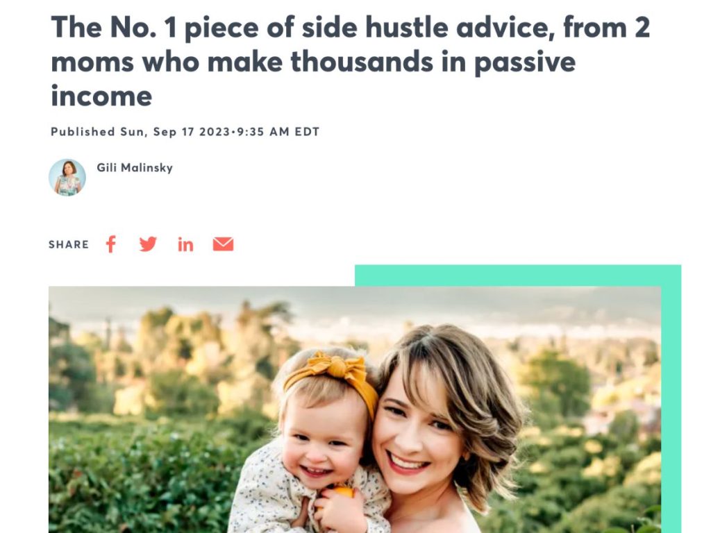 2 moms who make thousands in passive income