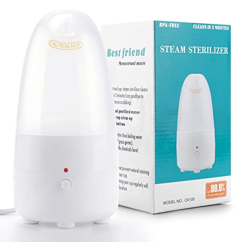 Menstrual Cups Steamer Sterilizer ;Cleaning Menstrual Cups;High-Temperature Steamer;One-Button Control Menstrual Cups Cleaner